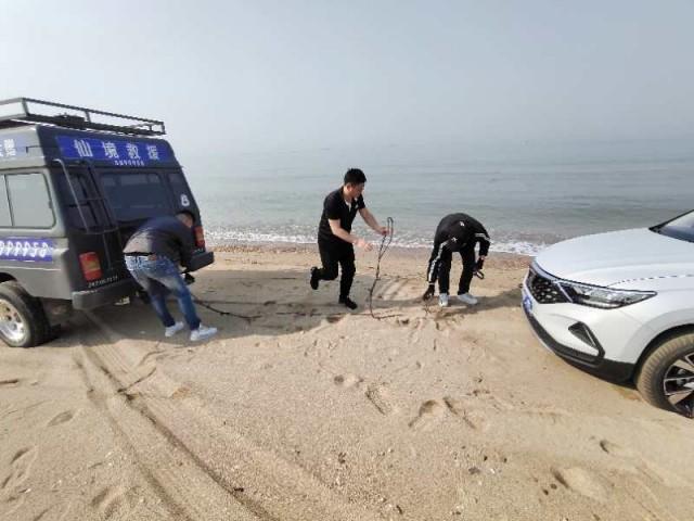 青岛汽车沙滩救援